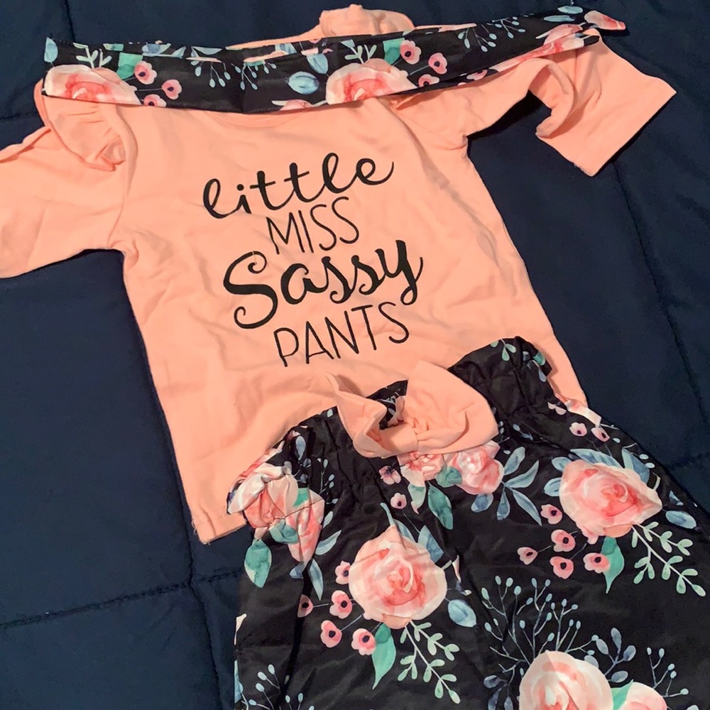 Girls 3 piece outfit